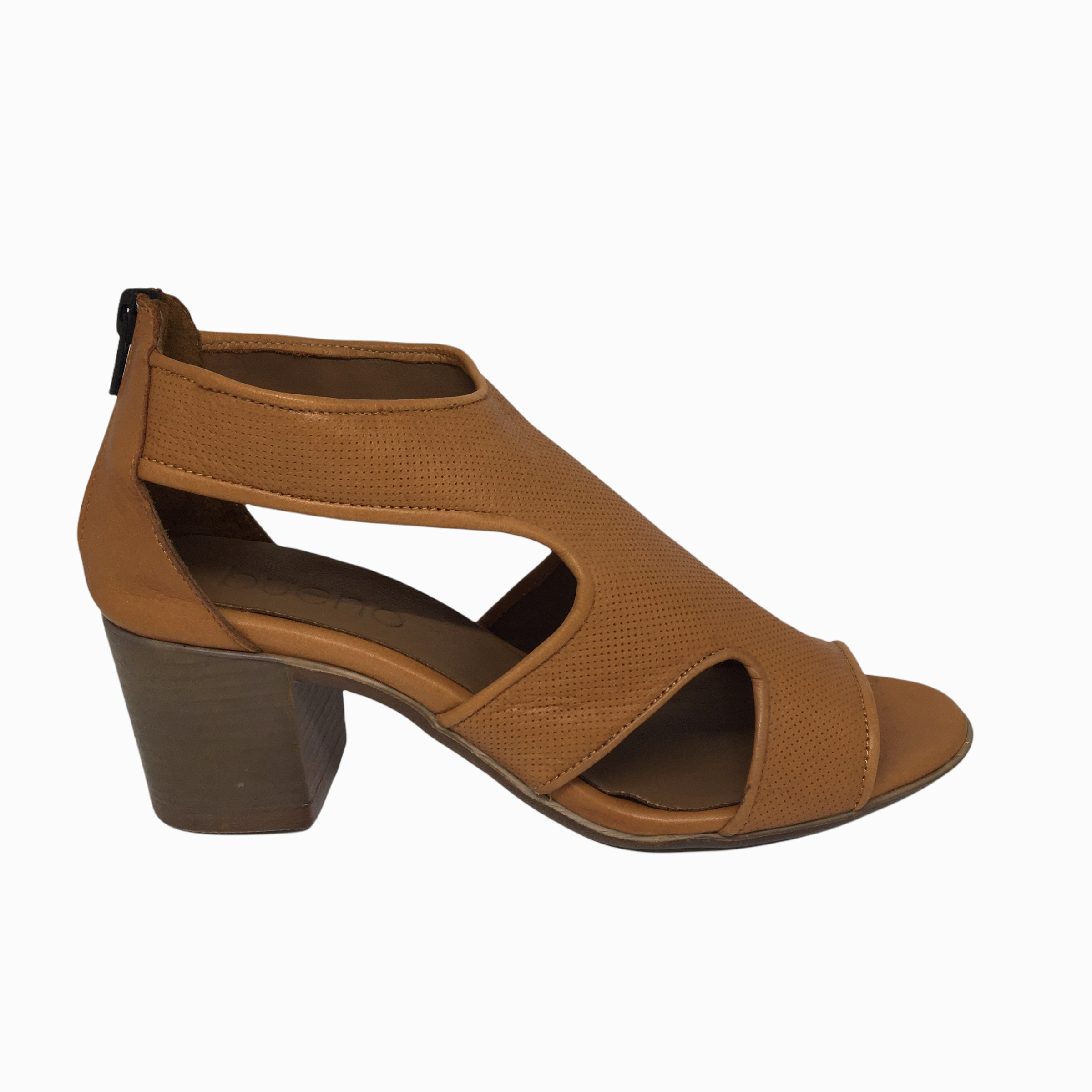 Pool Day Bueno Cedric  Leather Heel ~ Navy ~ Black ~ Beige ~ Tan