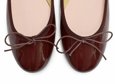 Burgundy patent leather ballet flats Dress Shoes Stores Near Me