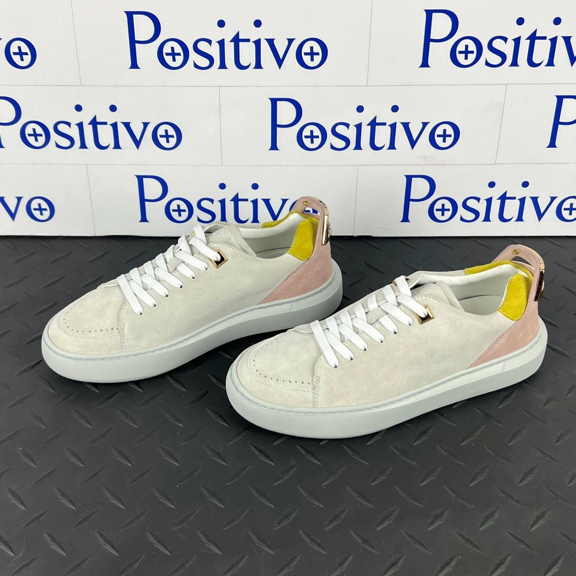 Rick And Morty Sneakers Buscemi Women's Uno Sport White Trio Leather Sneakers