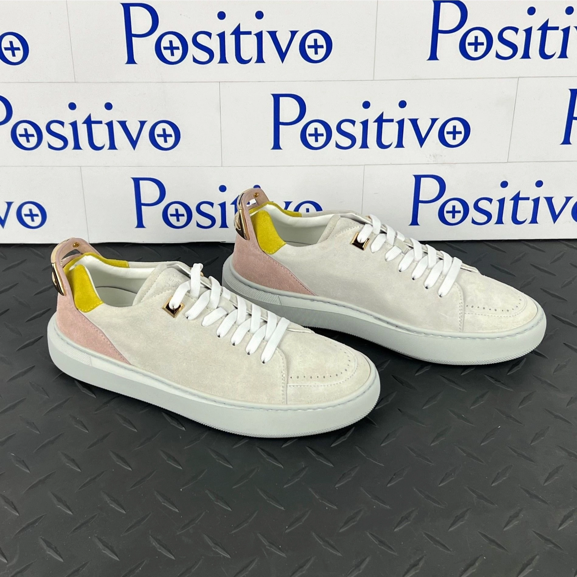 Buscemi Women's Uno Sport White Trio Leather Sneakers Sneakers For Men Aldo