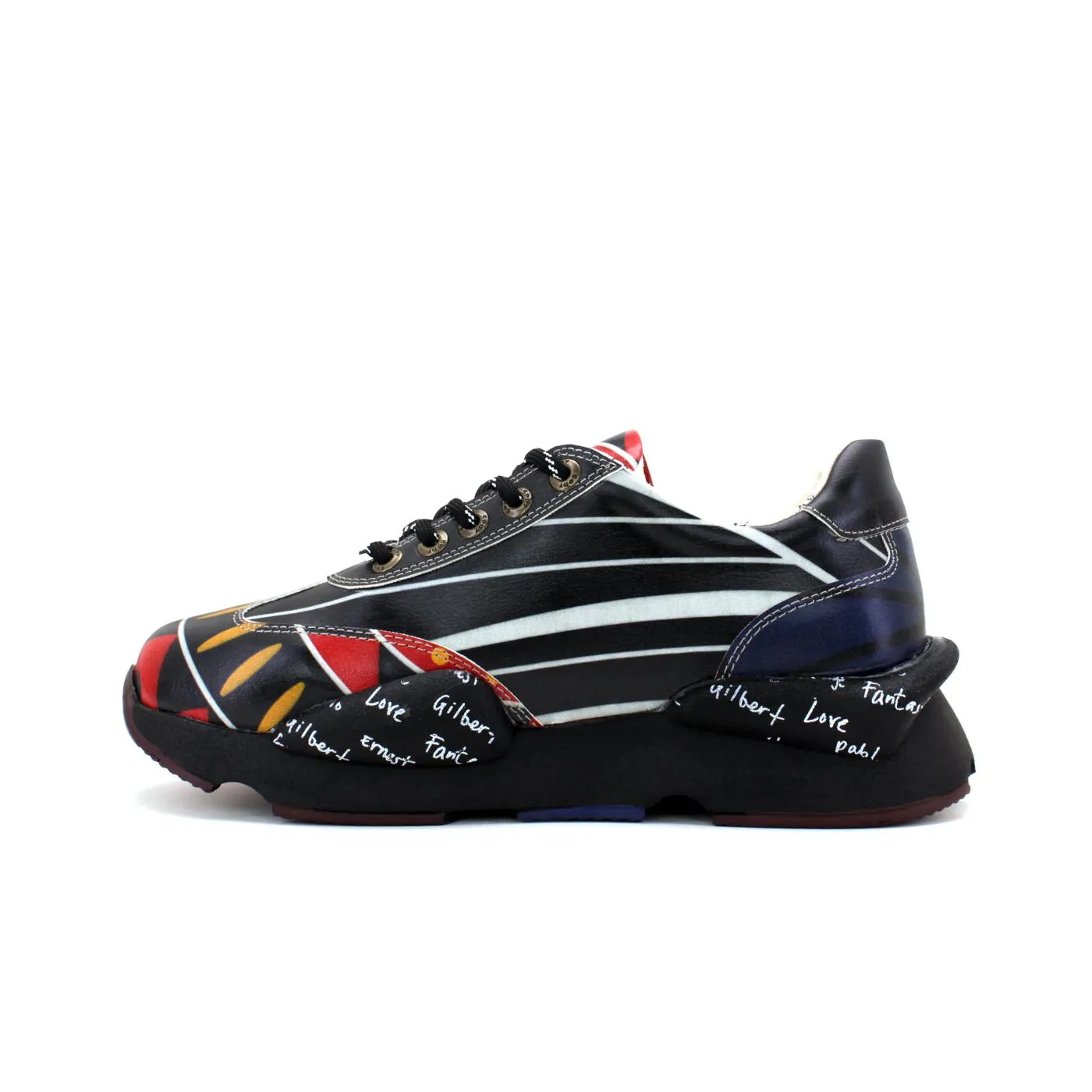 Leather Upper Sneaker Shoes GSB506