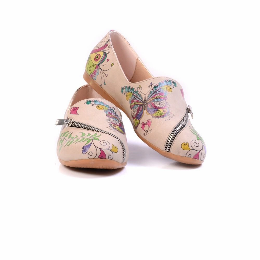 Butterfly Ballerinas Shoes YAB308 Rain Step Classic Base
