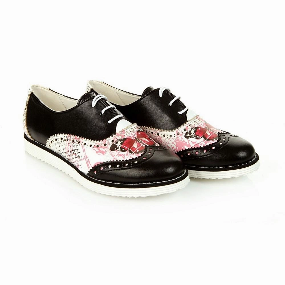 Cold Guard Butterfly Oxford Shoes GNG104
