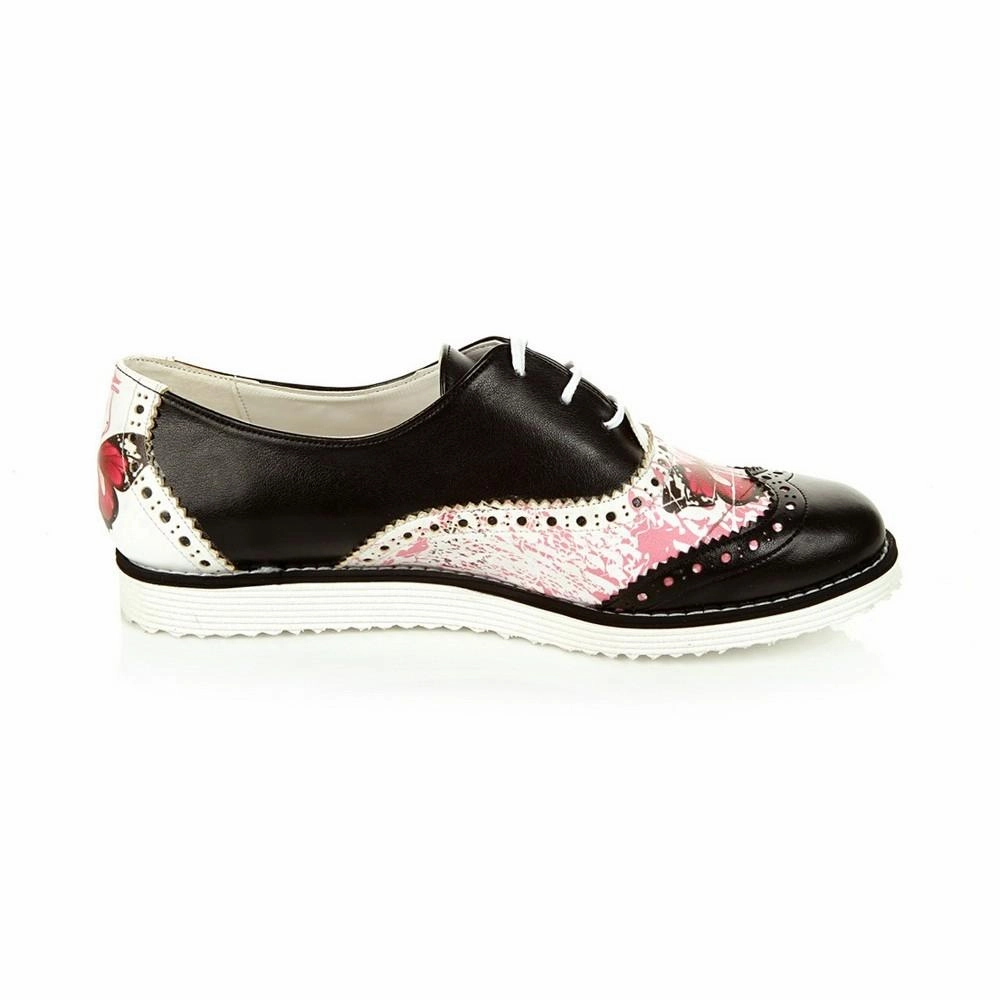 Peak Step Joy Mood Butterfly Oxford Shoes GNG104