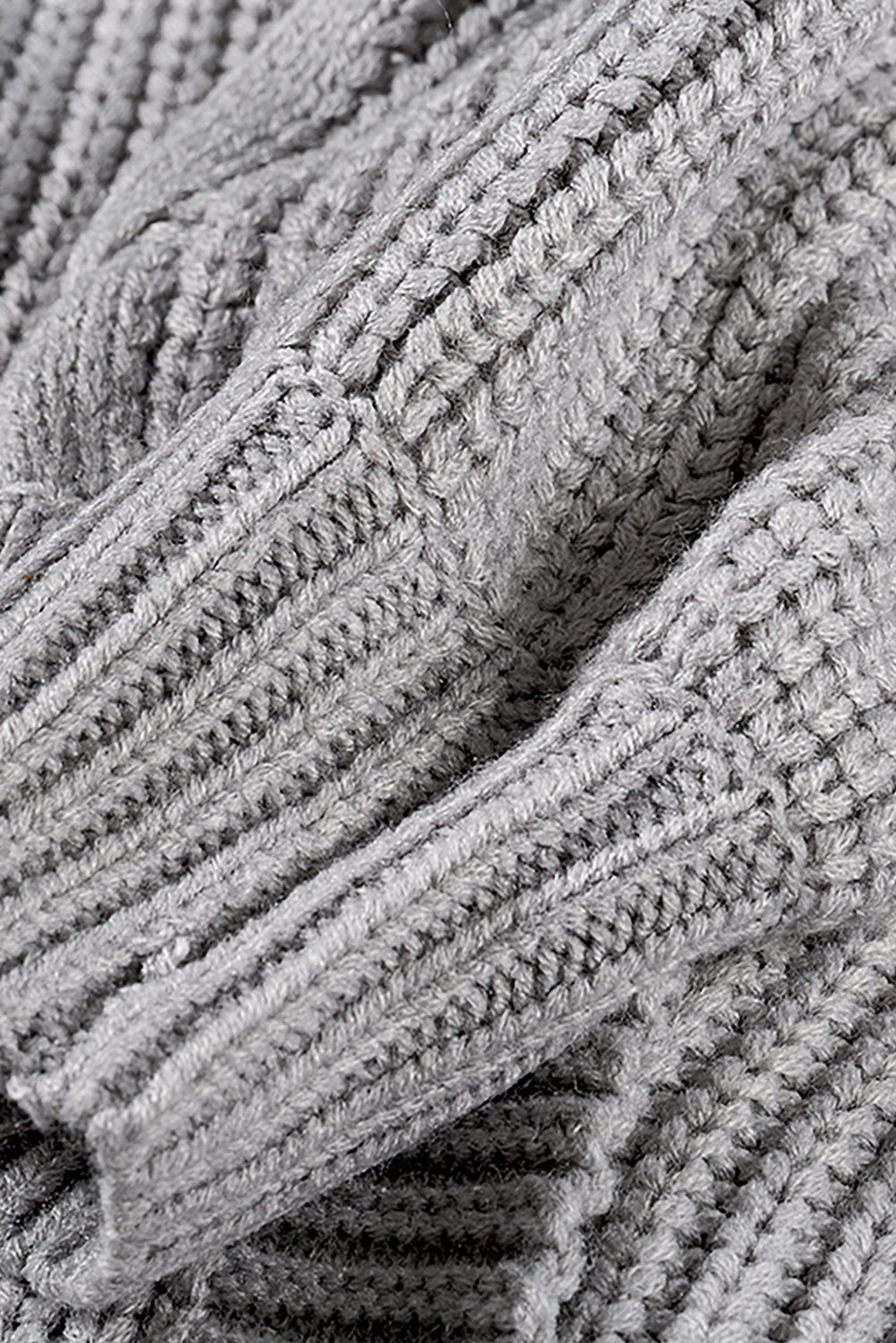 Cable Sleeve Long Cardigan Pro Work Boots Steel Toe