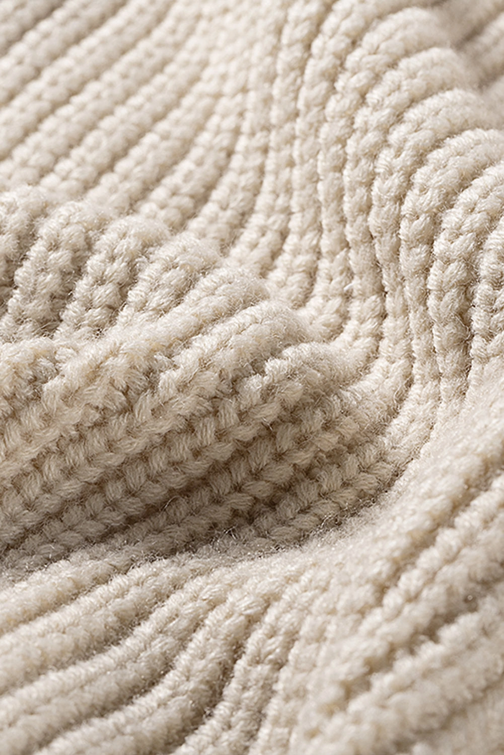 Work Boots Composite Toe Cable Sleeve Long Cardigan