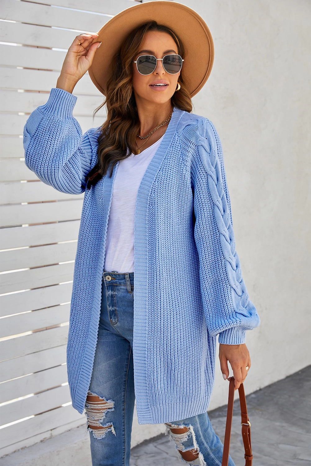 Cable Sleeve Long Cardigan Most Comfortable Waterproof Work Boots