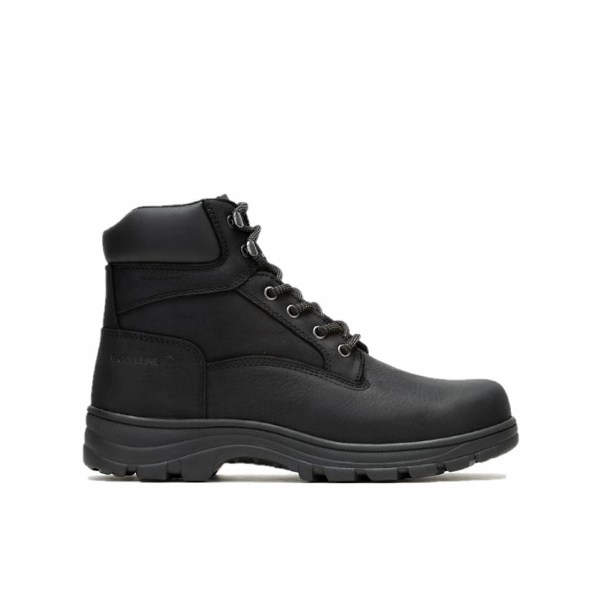 WOLVERINE W231124-EW CARLSBAD 6'' ST WP MN'S (Extra Wide) Black Leather Work Boots Modern Comfort Sport Comfort