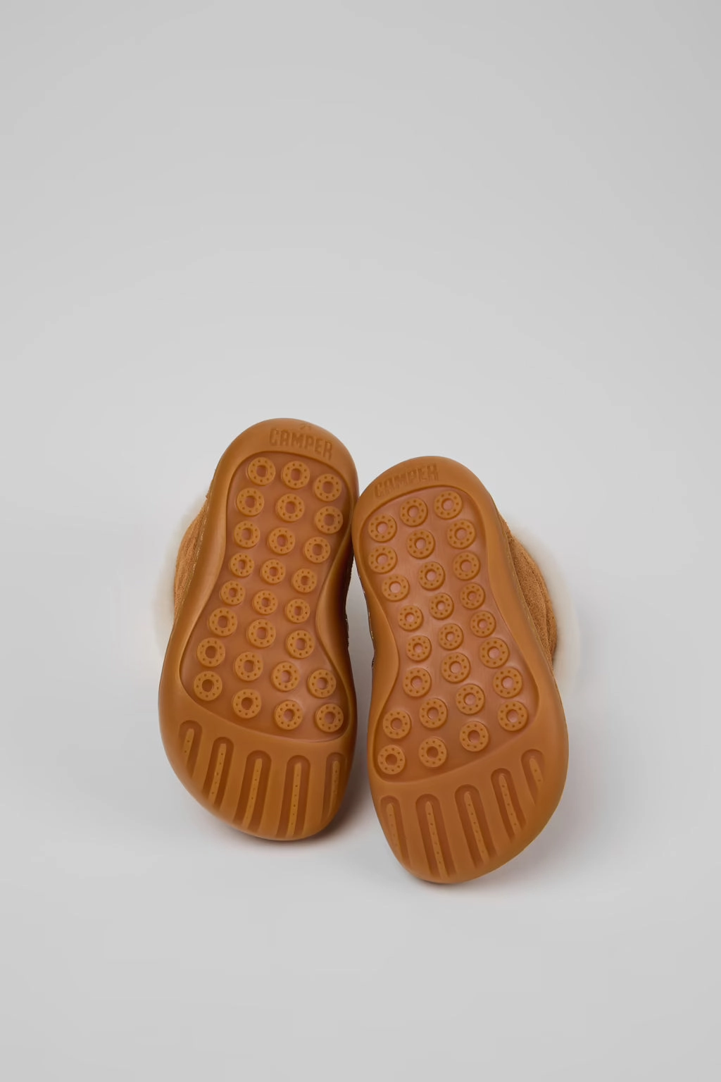 Camper: Peu Cami Ankle Boot with Fur - Brown Adidas Racer Running Shoes