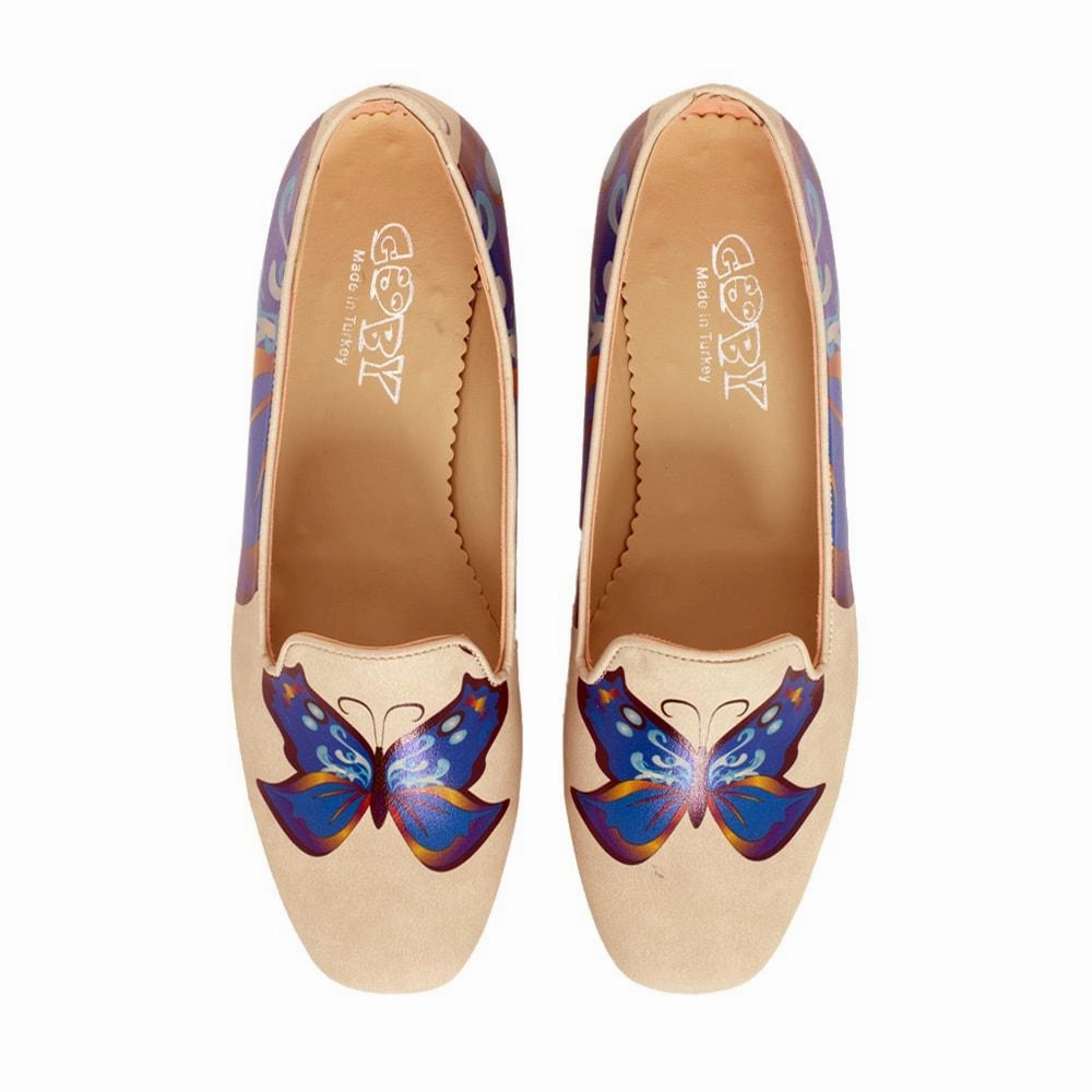 Italian Glam Butterfly Career Heel Shoes DB112