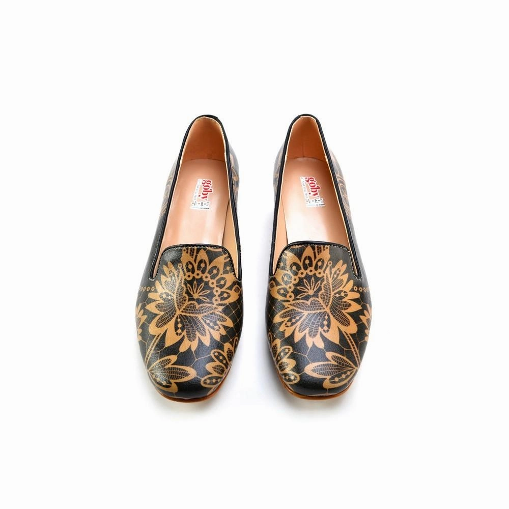 Career Heel Shoes DB123 Cushioned Padded collar