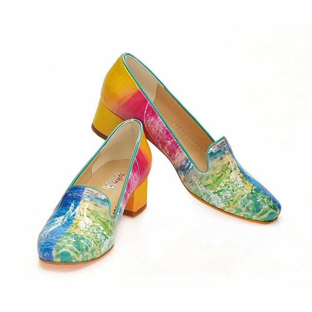 Career Heel Shoes WDB109 Block Walk Moist Guard