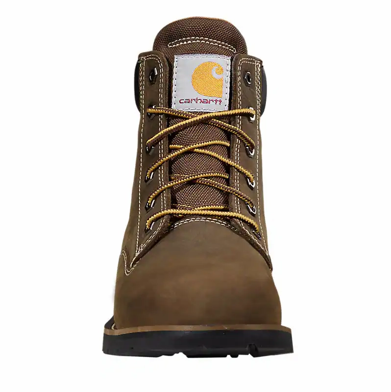 Work Boots With Wide Toe Box Carhartt Women's Frontier 6" Water Resistant Steel Toe Boot