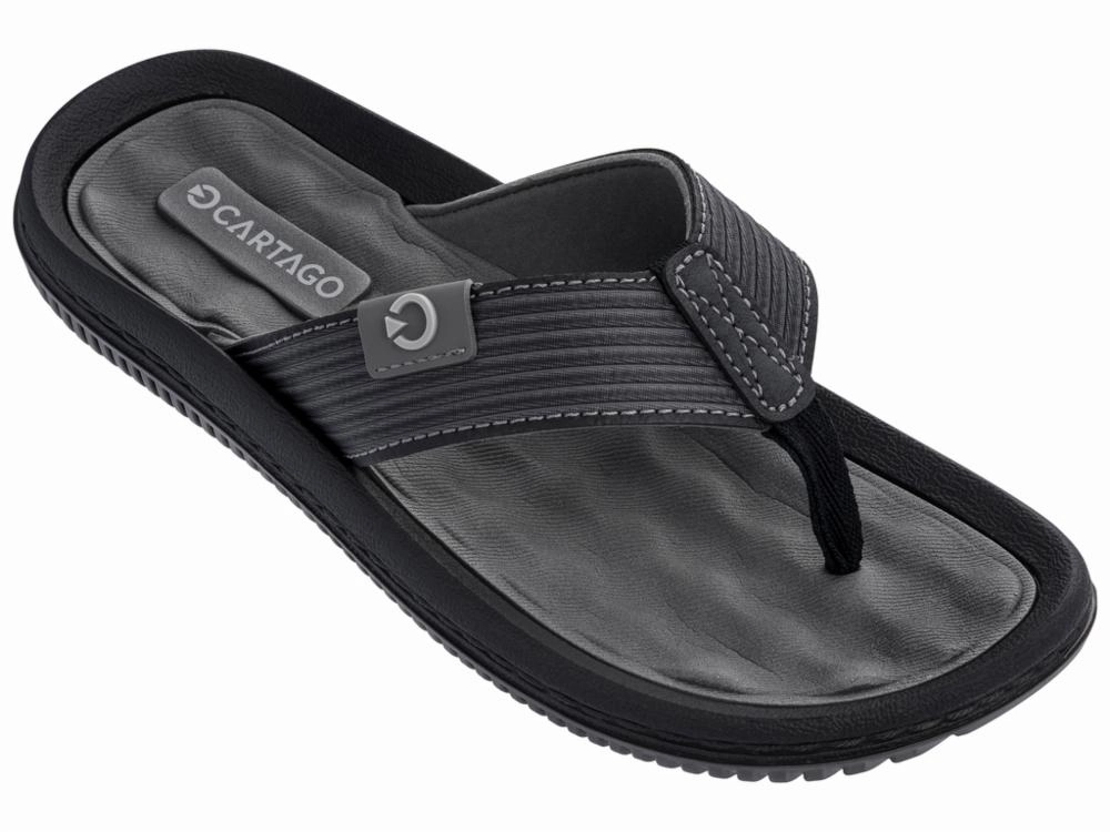 Peep Toe Sandals Cartago  Men's 82614 Grey M