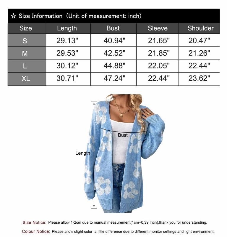 Casual Loose Daisy Print Open Front Cardigan Australian Made Work Boots