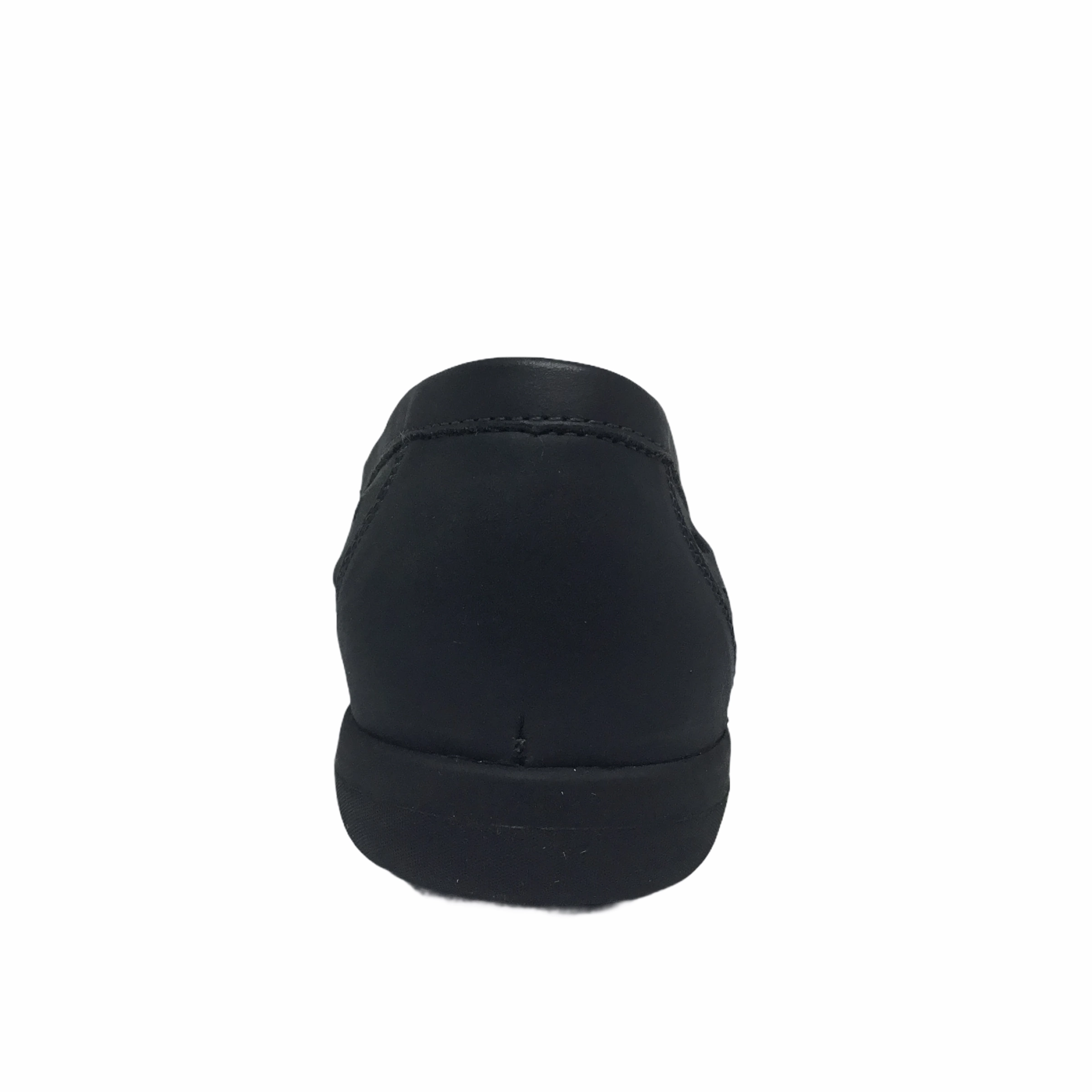 CC Resorts Taffy Black Leather Slip on Relax Ready Indoor Step