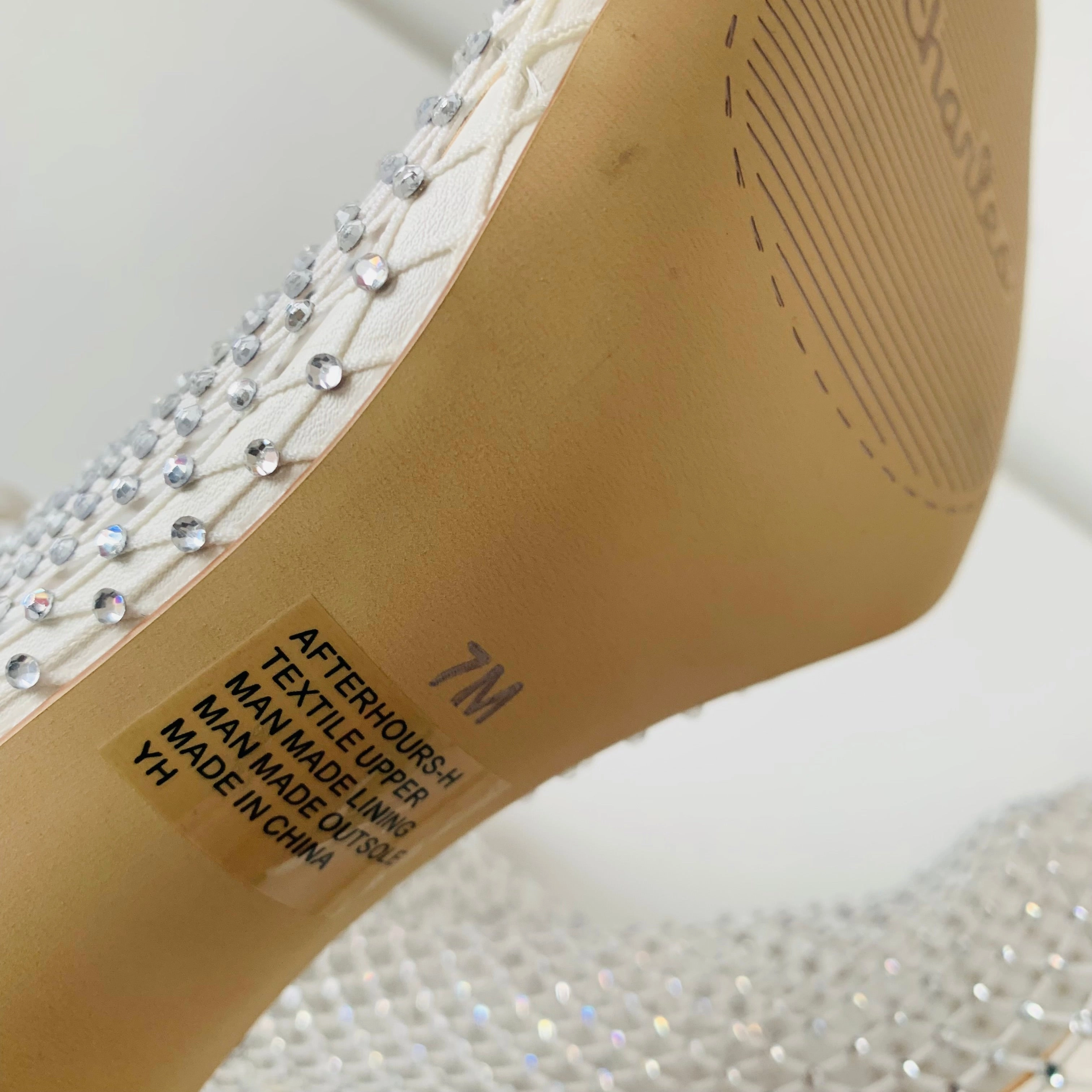 Vintage Adidas Shoes 90s Charles by Charles David Afterhours White Mesh Bootie Size 7 New