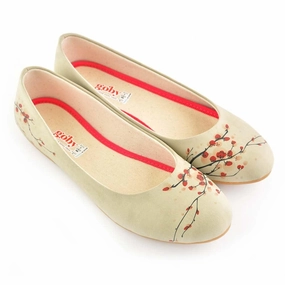 Path Free Cherry Blossom Ballerinas Shoes 1031