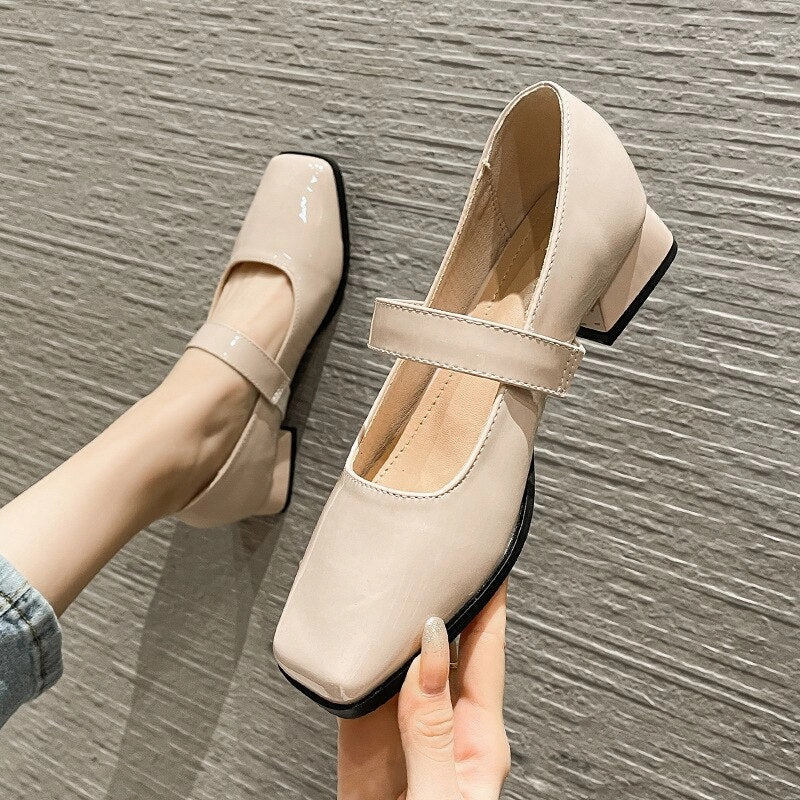 Best Shoes For Feet Chicmy Fashion Mary Janes Shoes Women Flats Elegant Ladies Footwear Flat Spring Summer Shoes Plus Size 42 Black Red A4377