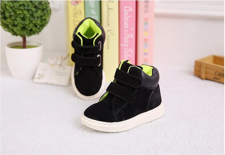 Bmw Motorcycle Boots Children Martin Boots Winter Coral Fleece Kids Boots For Girl Shoes With Rubber Soles Of Boys Boots Children Shoes Size