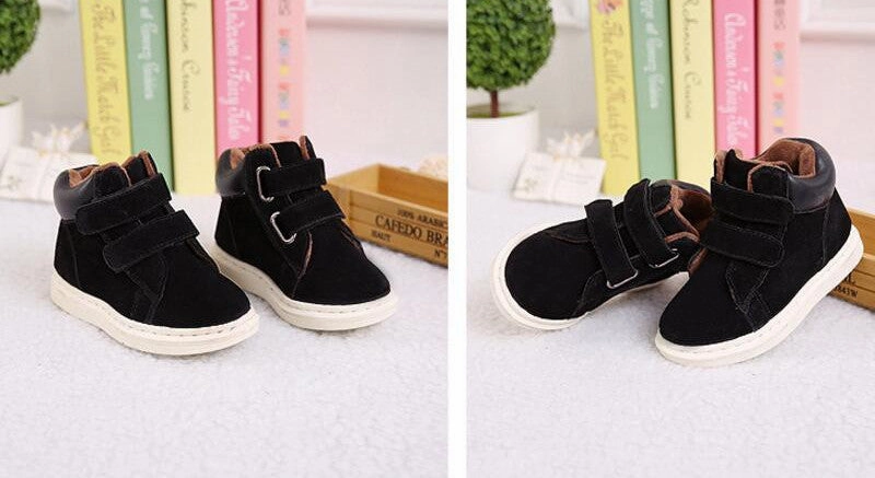 Children Martin Boots Winter Coral Fleece Kids Boots For Girl Shoes With Rubber Soles Of Boys Boots Children Shoes Size Head Over Boots Lyrics