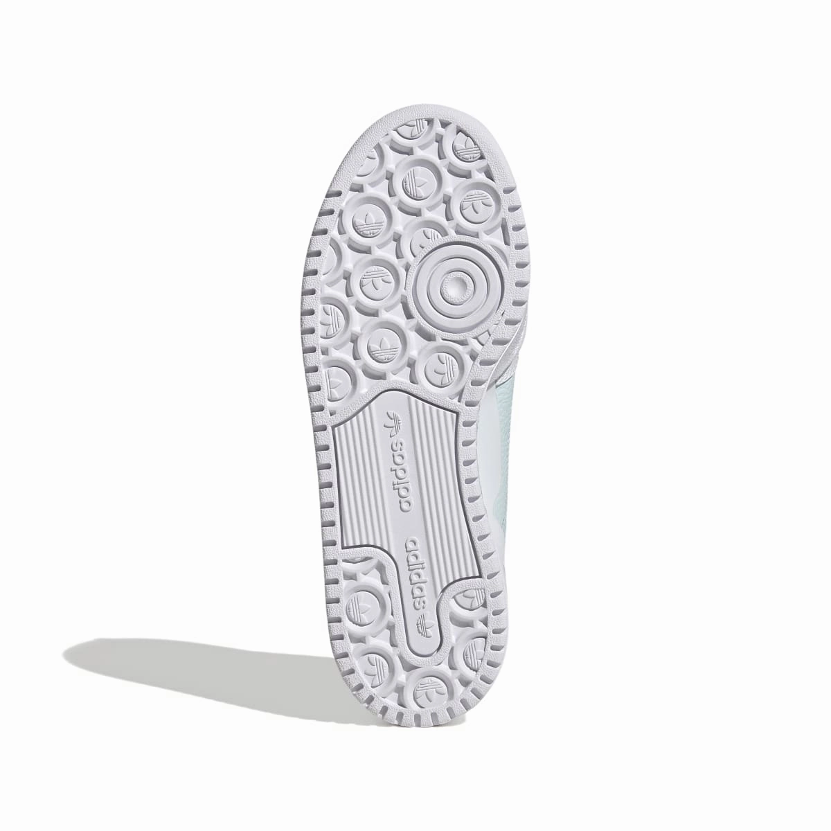 Jump Height Support ADIDAS GY6985 FORUM BOLD WMN'S (Medium) White/Blue/Blue Leather & Suede Basketball Shoes