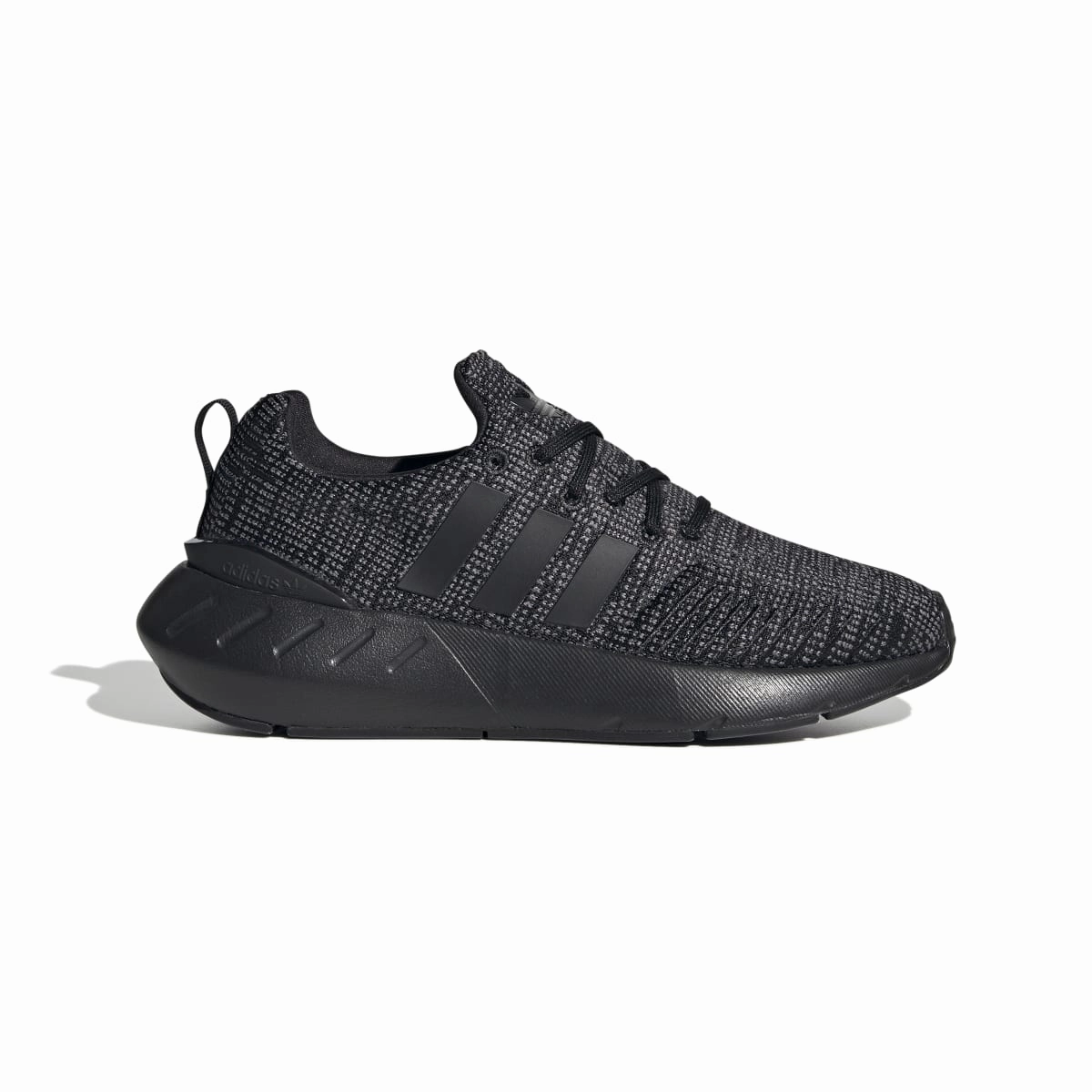 ADIDAS GW8166 SWIFT RUN 22 JR'S (Medium) Black/Grey/White Mesh/Knit Running Shoes Extreme Comfort Boots Sturdy Fit