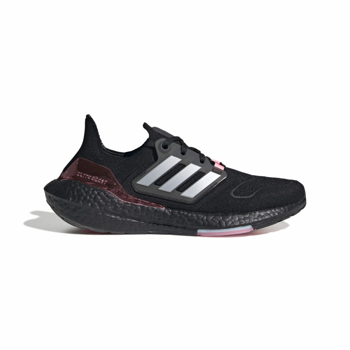 Performance sneakers ADIDAS GX5928 ULTRABOOST 22 WMN'S (Medium) Black/Silver/Pink Primeknit Running Shoes