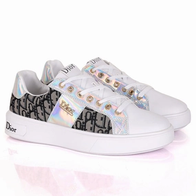 Christ Dio Gold Logo Crested Designed White Sole Lace Up Sneakers- Black Asics Wrestling Shoes Europe