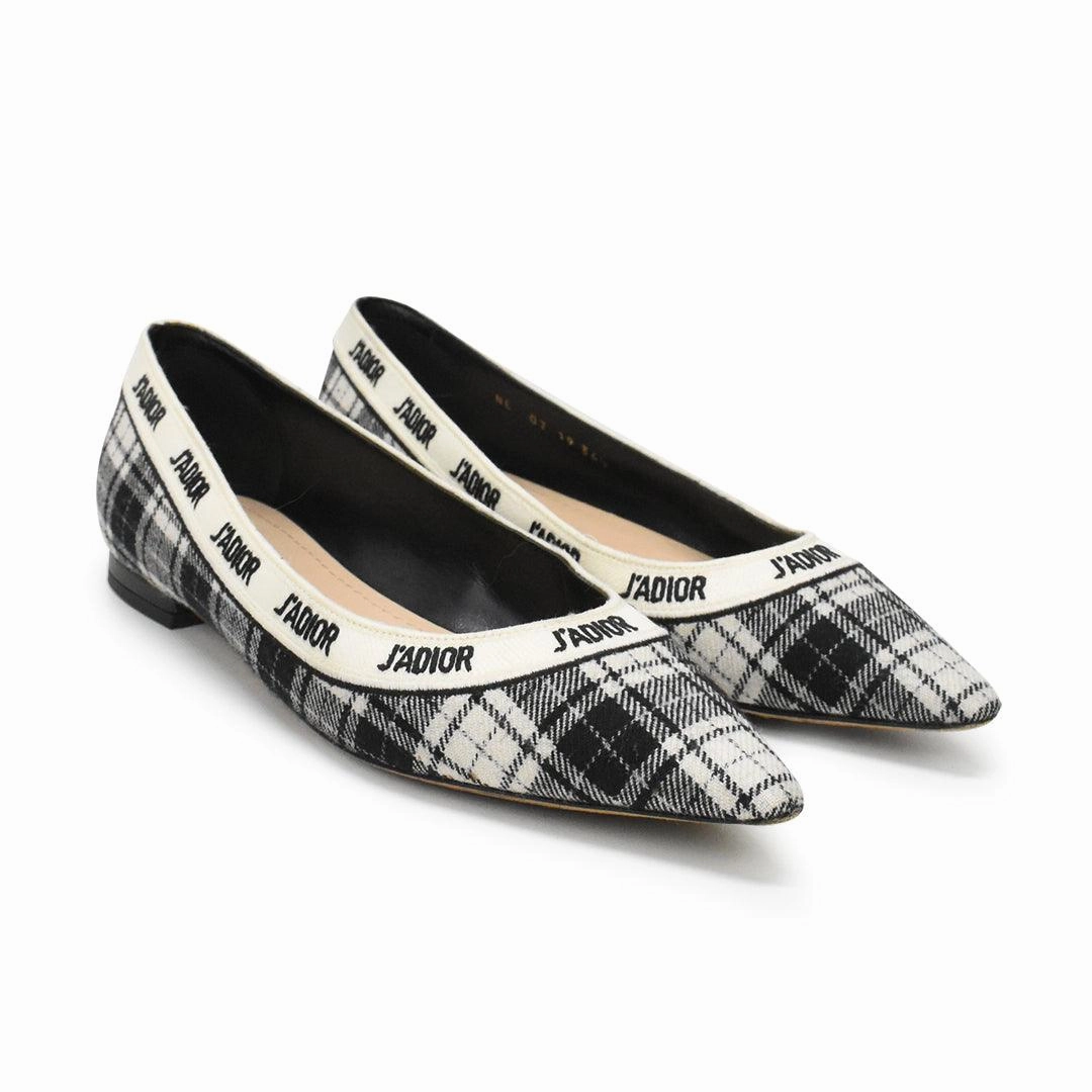 Christian Dior Flats - Women's 36.5 Soft Star Shoes Ballet Flats