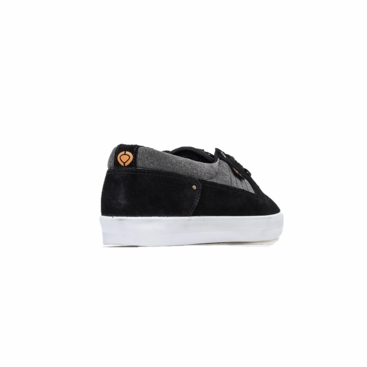 Toe Bumper CIRCA LANCER-BKIG LANCER MN'S (Medium) Black/Ink/Gold Canvas Skate Shoes