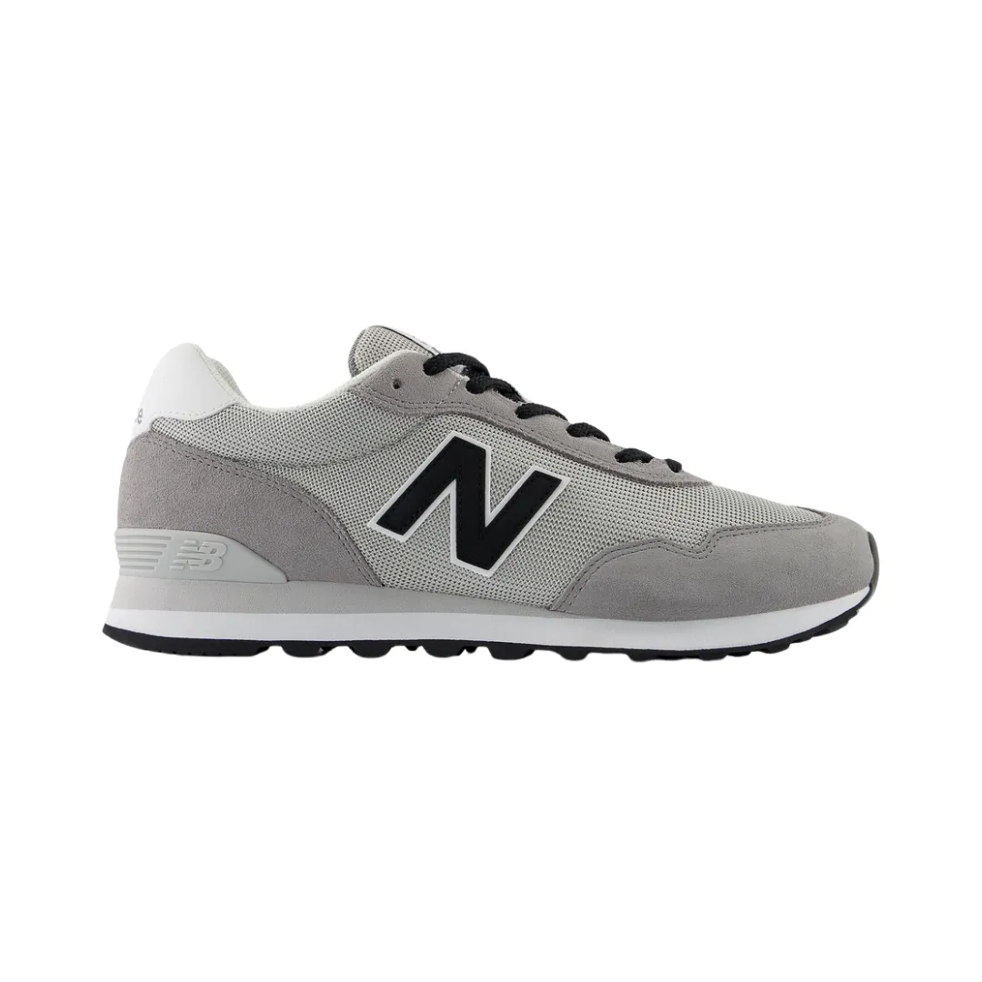 Bright Pop NEW BALANCE ML515AGG-2E 515 MN'S (Wide) Artic Grey/White Mesh & Suede Running Shoes