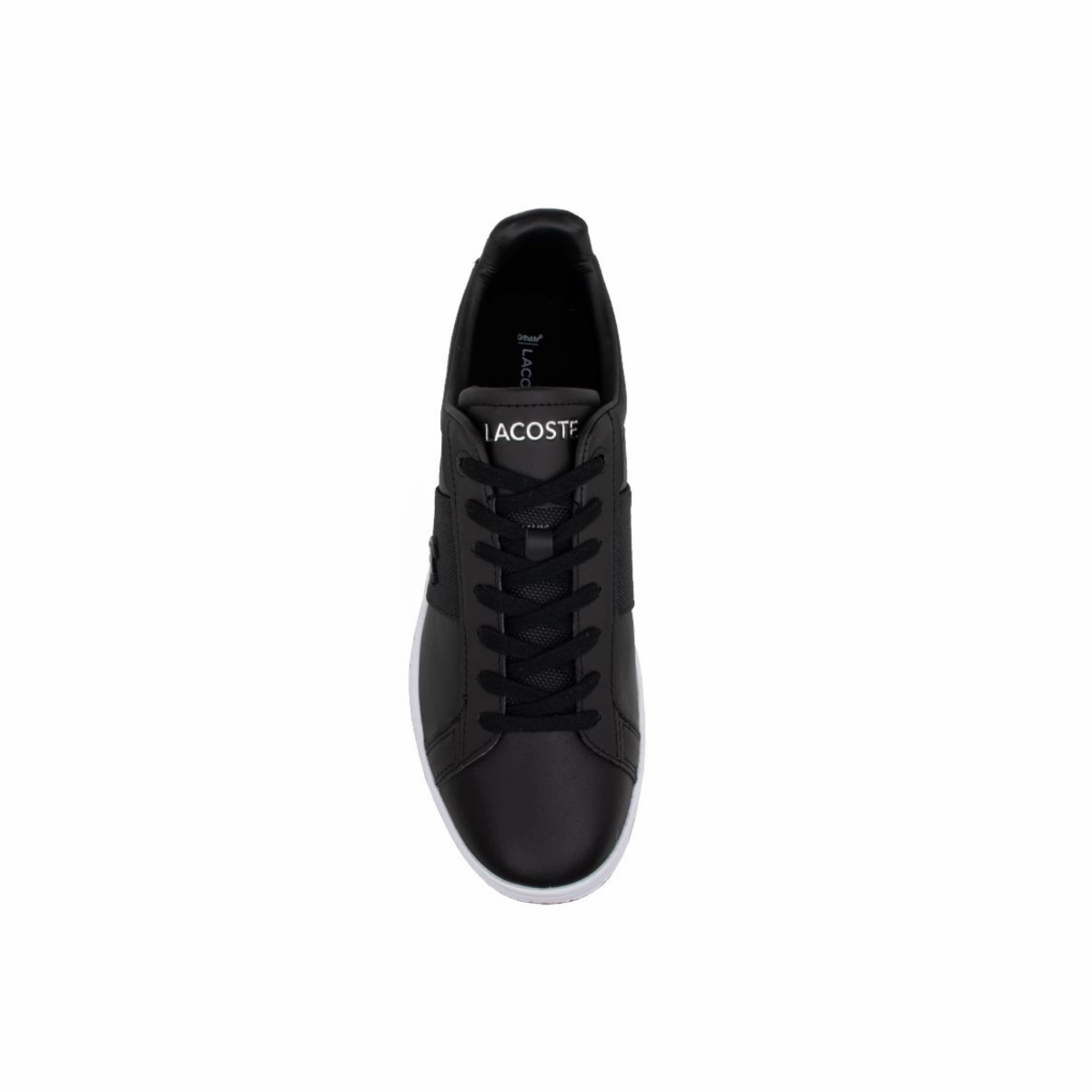 All ages LACOSTE 7-45SMA0046312 CARNABY PRO GGR MN'S (Medium) Black/White Leather & Synthetic Lifestyle Shoes