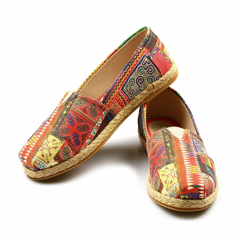 Japan Neat Pattern Ballerinas Shoes TMH2202
