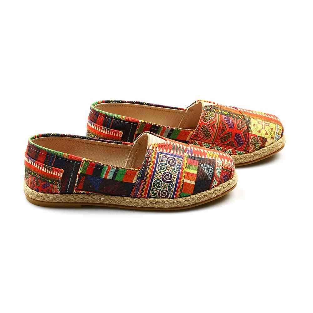 Functional Pattern Ballerinas Shoes TMH2202