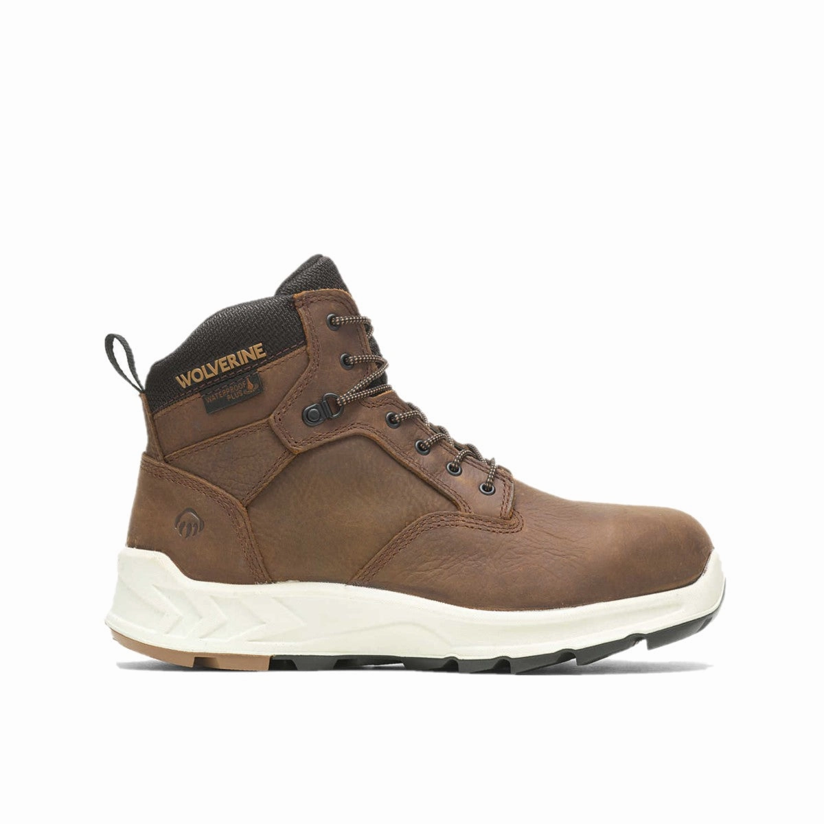 Urban Sleek WOLVERINE W201156-EW SHIFTPLUS LX 6'' AT WP MN'S (Extra Wide) Brown Leather Work Boots