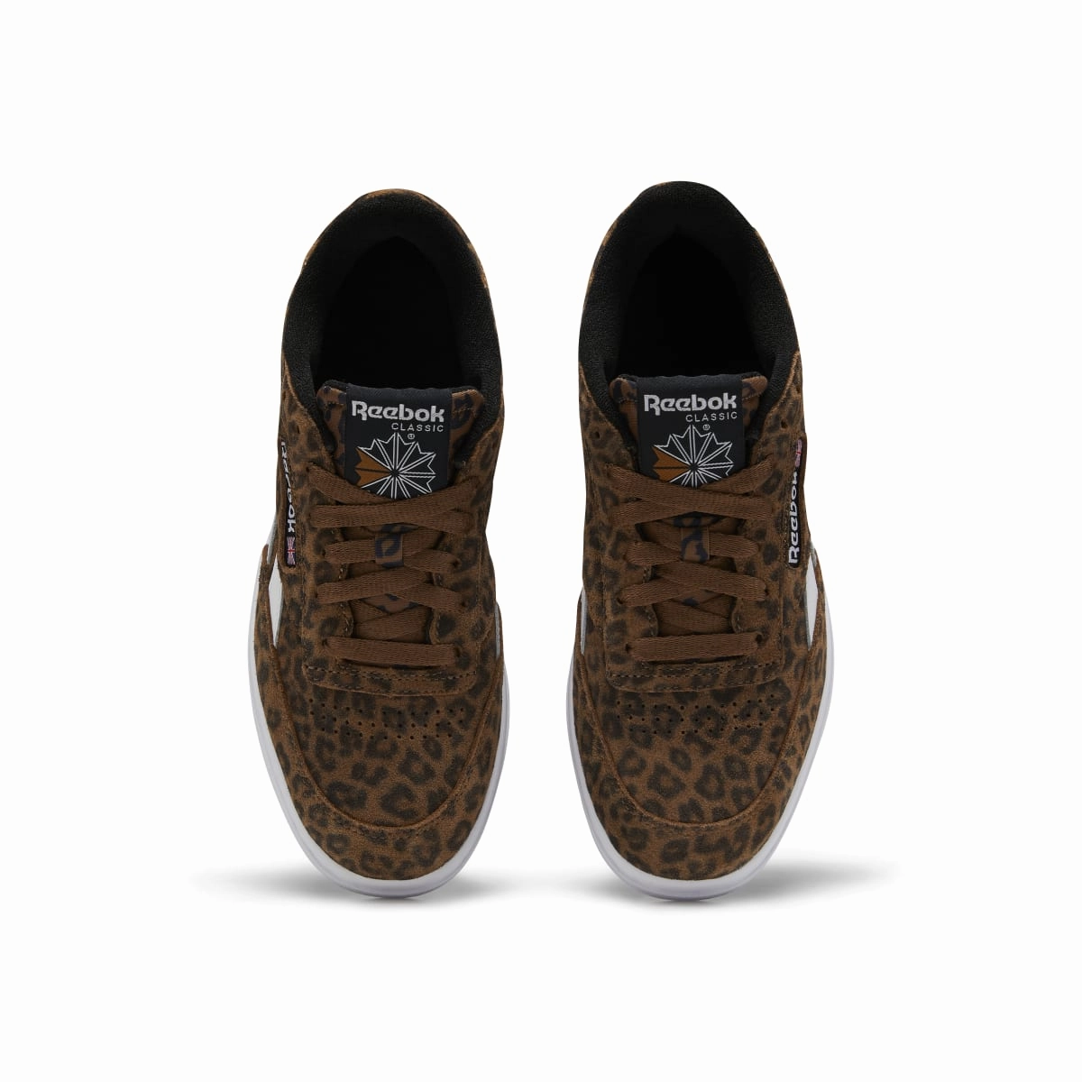 Petal Path Casual Support REEBOK FW7952 CLUB C DOUBLE REVENGE WMN'S (Medium) Black/Brown/Brown Suede Lifestyle Shoes