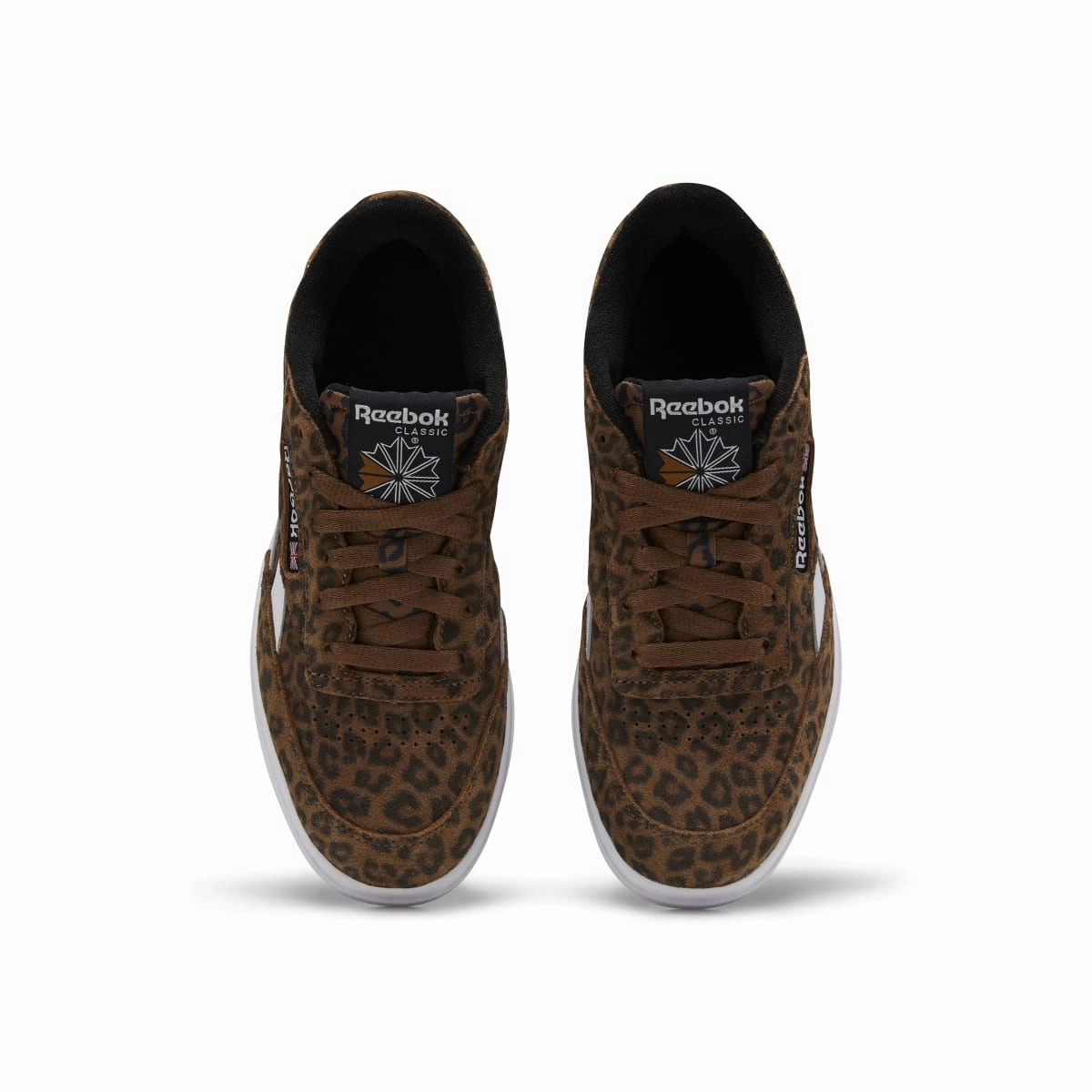 Petal Path Casual Support REEBOK FW7952 CLUB C DOUBLE REVENGE WMN'S (Medium) Black/Brown/Brown Suede Lifestyle Shoes