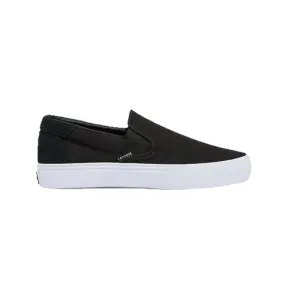 Mountain Strong LACOSTE 7-43CMA0045312 JUMP SERVE SLIP MN'S (Medium) Black/White Canvas Lifestyle Shoes