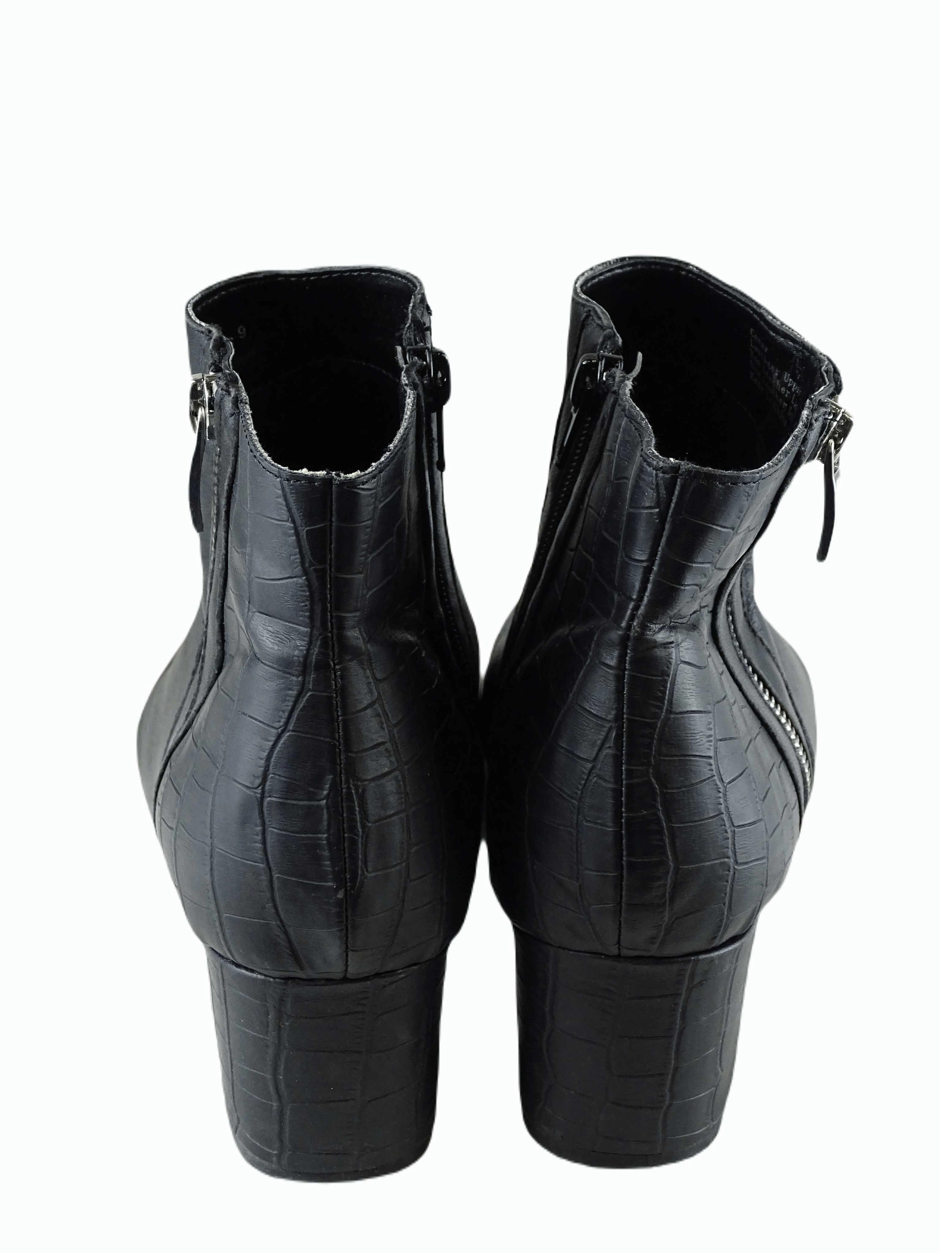 Airflex Black Ankle Boots AU/US 9 (EU 40) Asics Supination Shoes