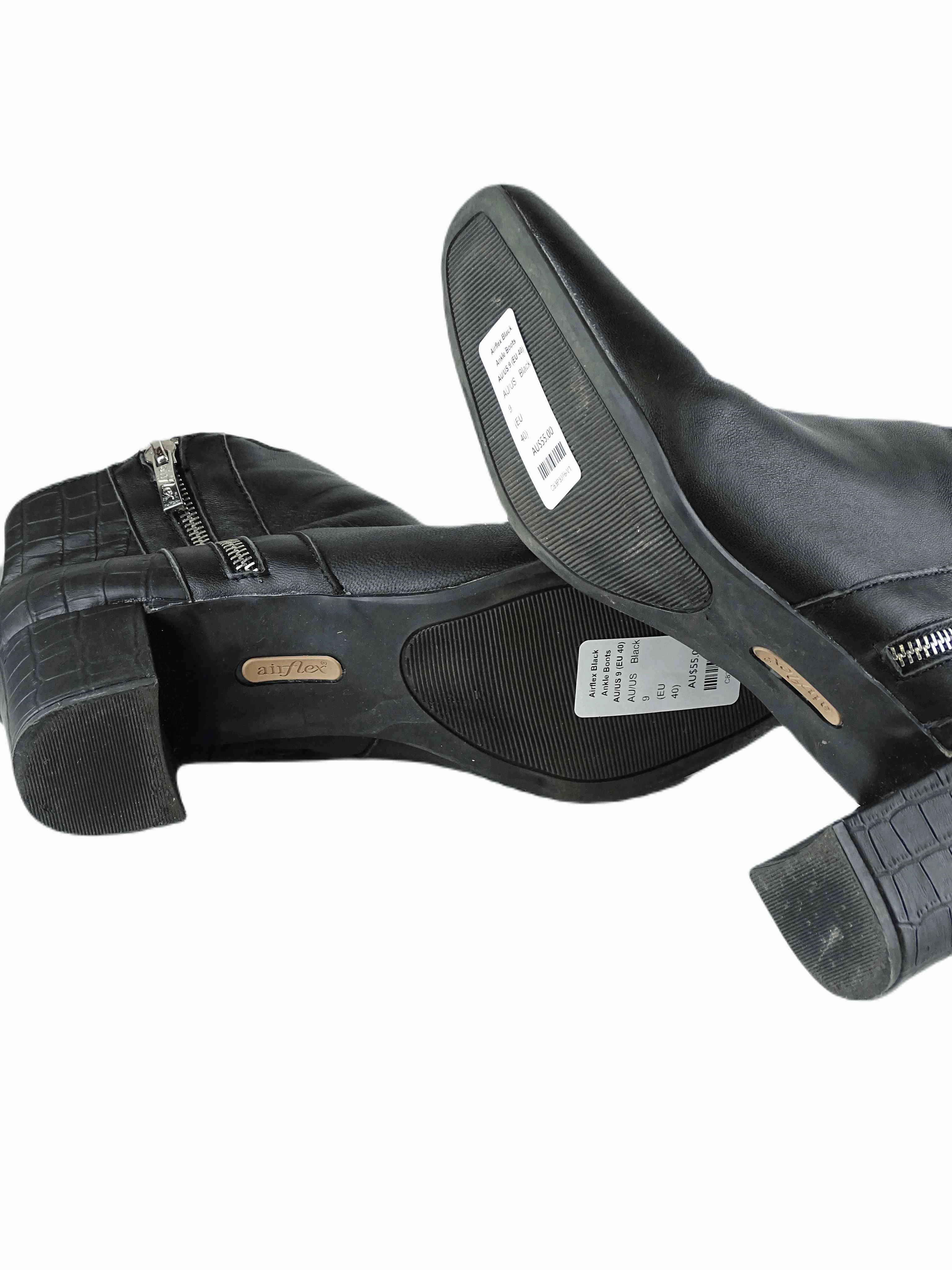 Best Asics Running Shoes For Pronation Airflex Black Ankle Boots AU/US 9 (EU 40)