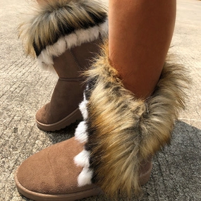 Adidas Shoes Tennis Purpdrank - Brown Casual Daily Patchwork Round Keep Warm Comfortable Shoes