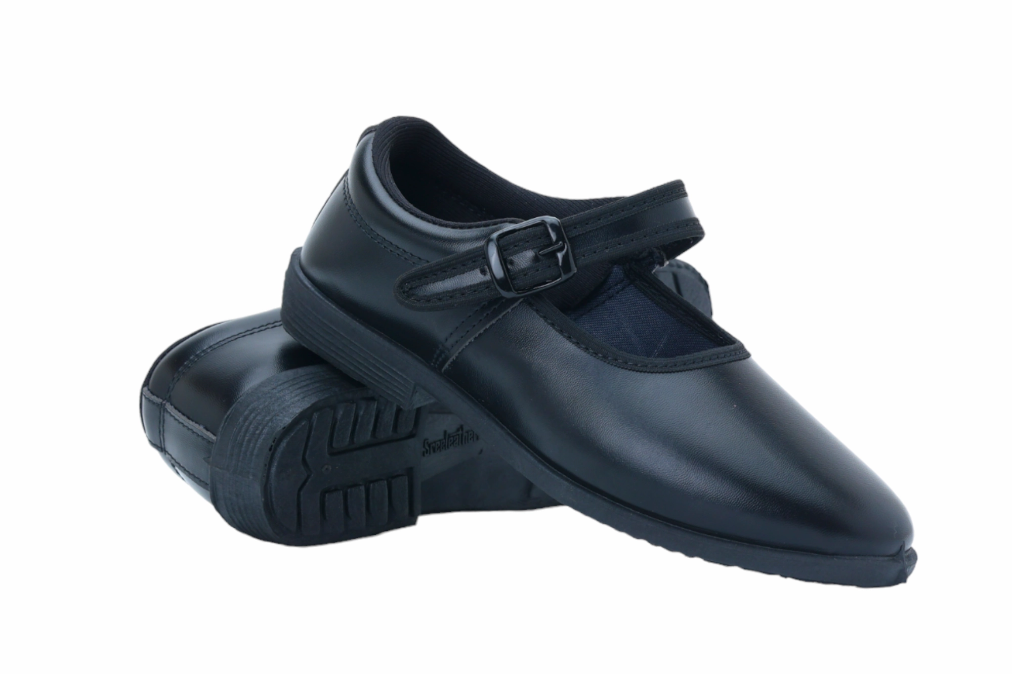 Summertime Boots School Shoes Girls (Black 9-10 Yrs) 59909