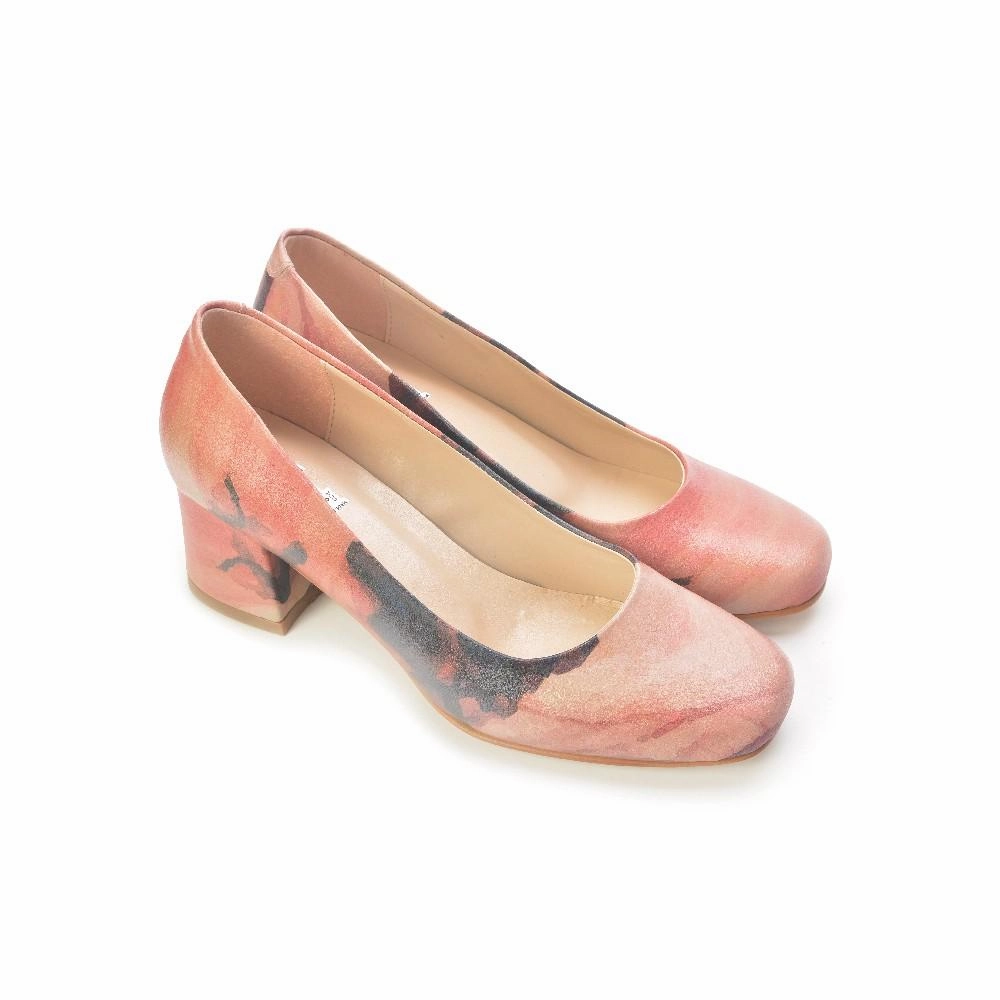 Career Heel Shoes DB206 Care Ease