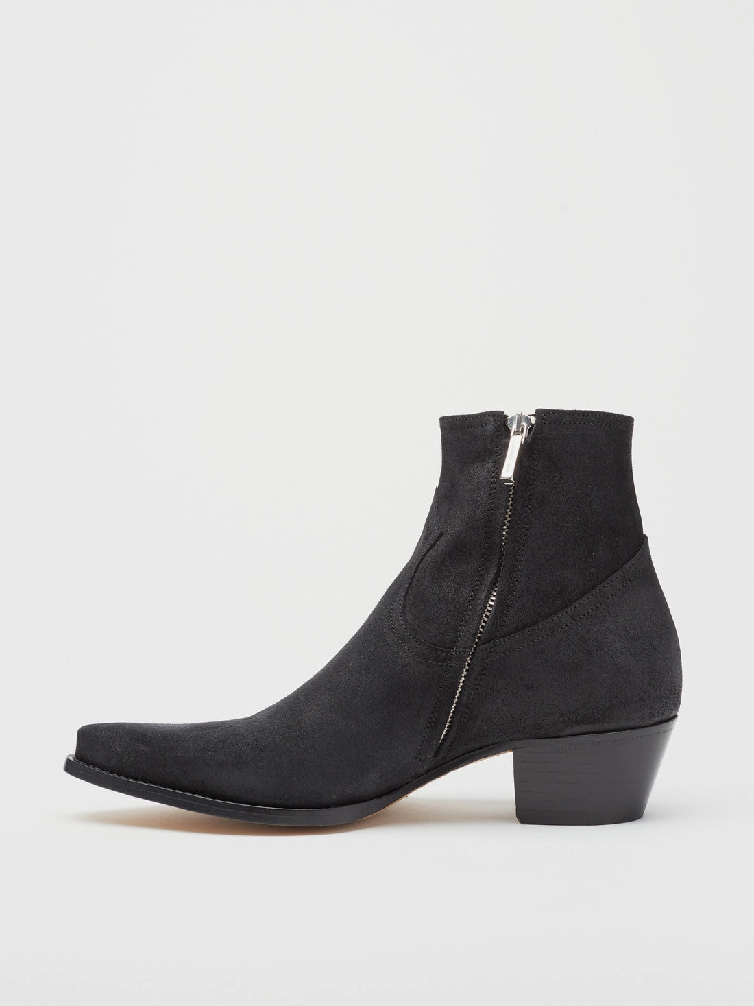 CLINT ANKLE BOOT IN BLACK SUEDE Kids Hiking Boots