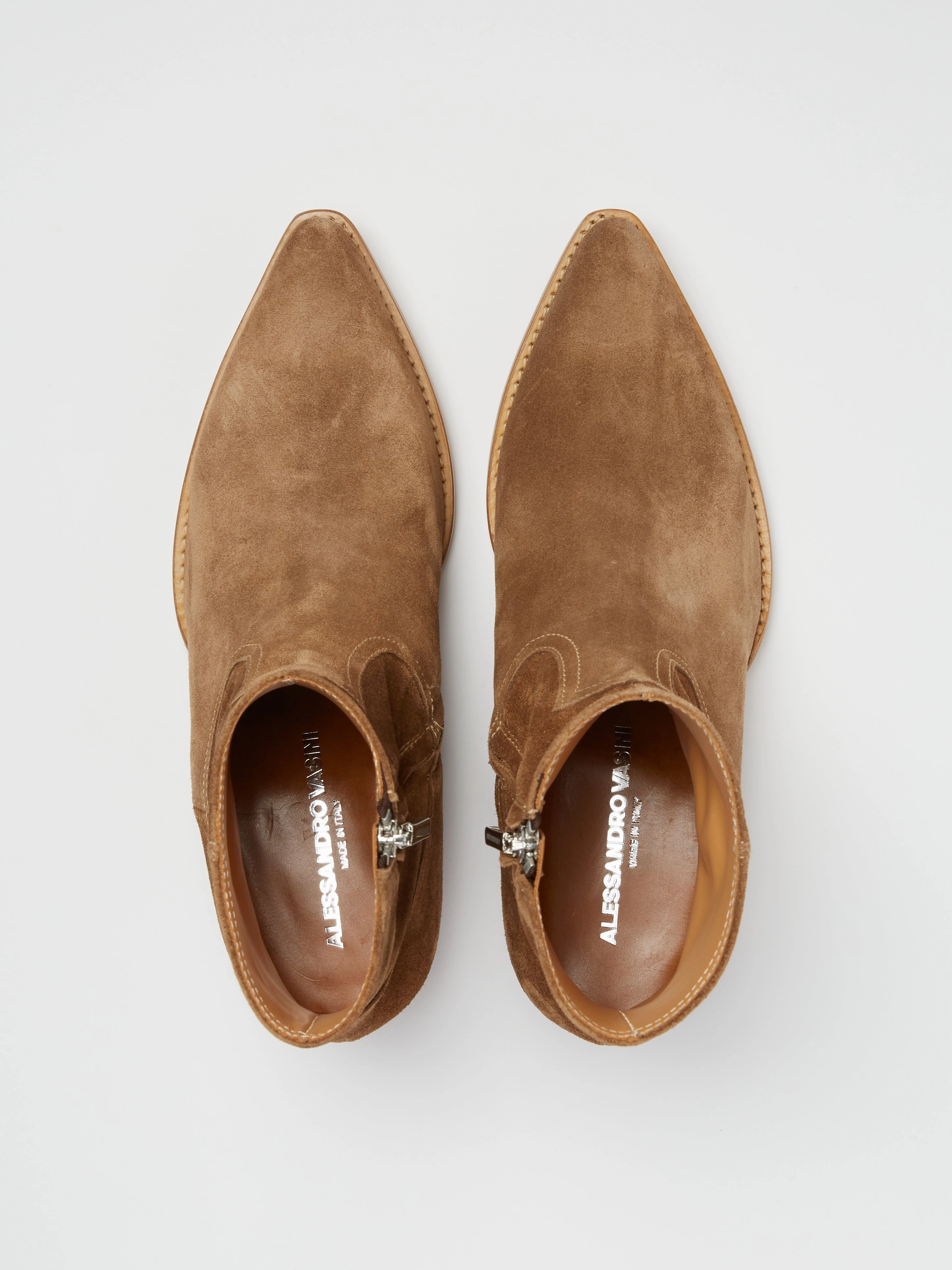 CLINT ANKLE BOOT IN TOBACCO SUEDE Rc Boots