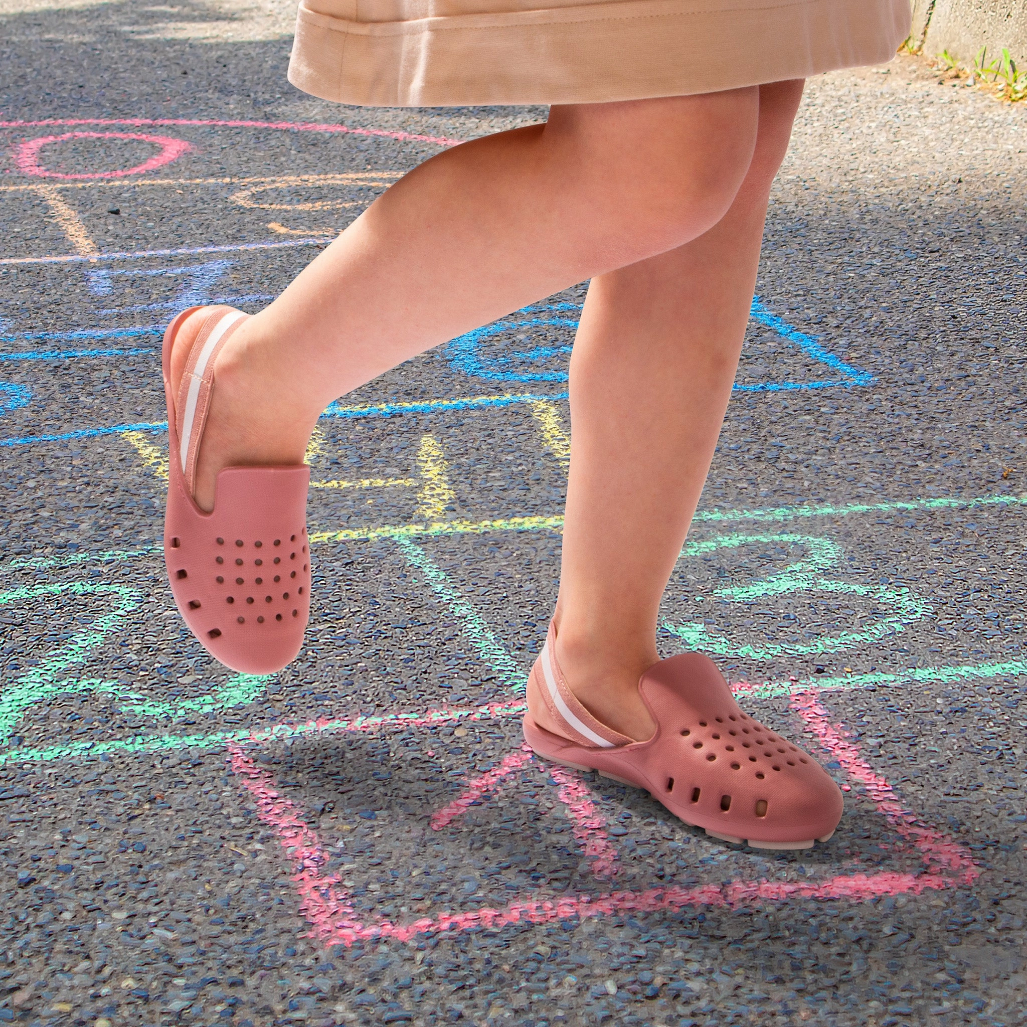 Best Asics Running Shoes Long Distance MAUVE COLORBLOCK MULE SLINGERS (size up 1 size) <br><span style="font-size: 8px; font-weight: normal;"> Pink Water Shoes | Soft as a girls jelly shoe
