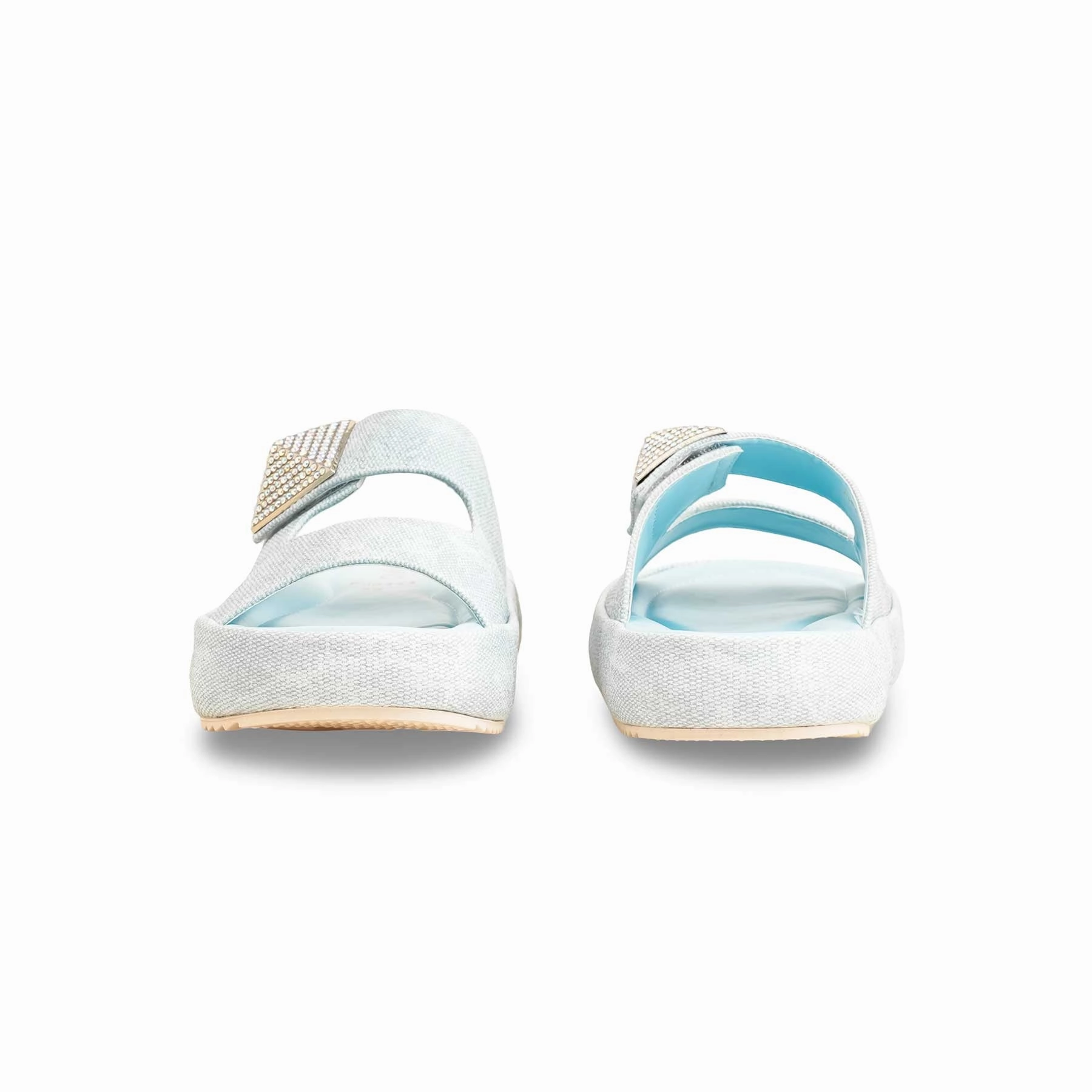 Sky Blue Formal Slipper For Women PU0444 Academy Slippers