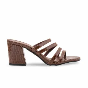 Coffee Formal Women Slipper FR8412 Arch-support Slippers