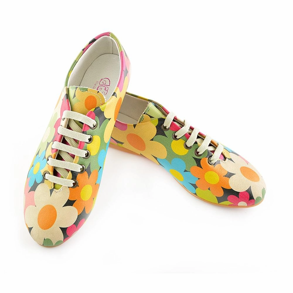 Colored Daisies Ballerinas Shoes SLV064 Dad Pick